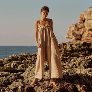 Ozma of California Deia Jumpsuit in Dusk